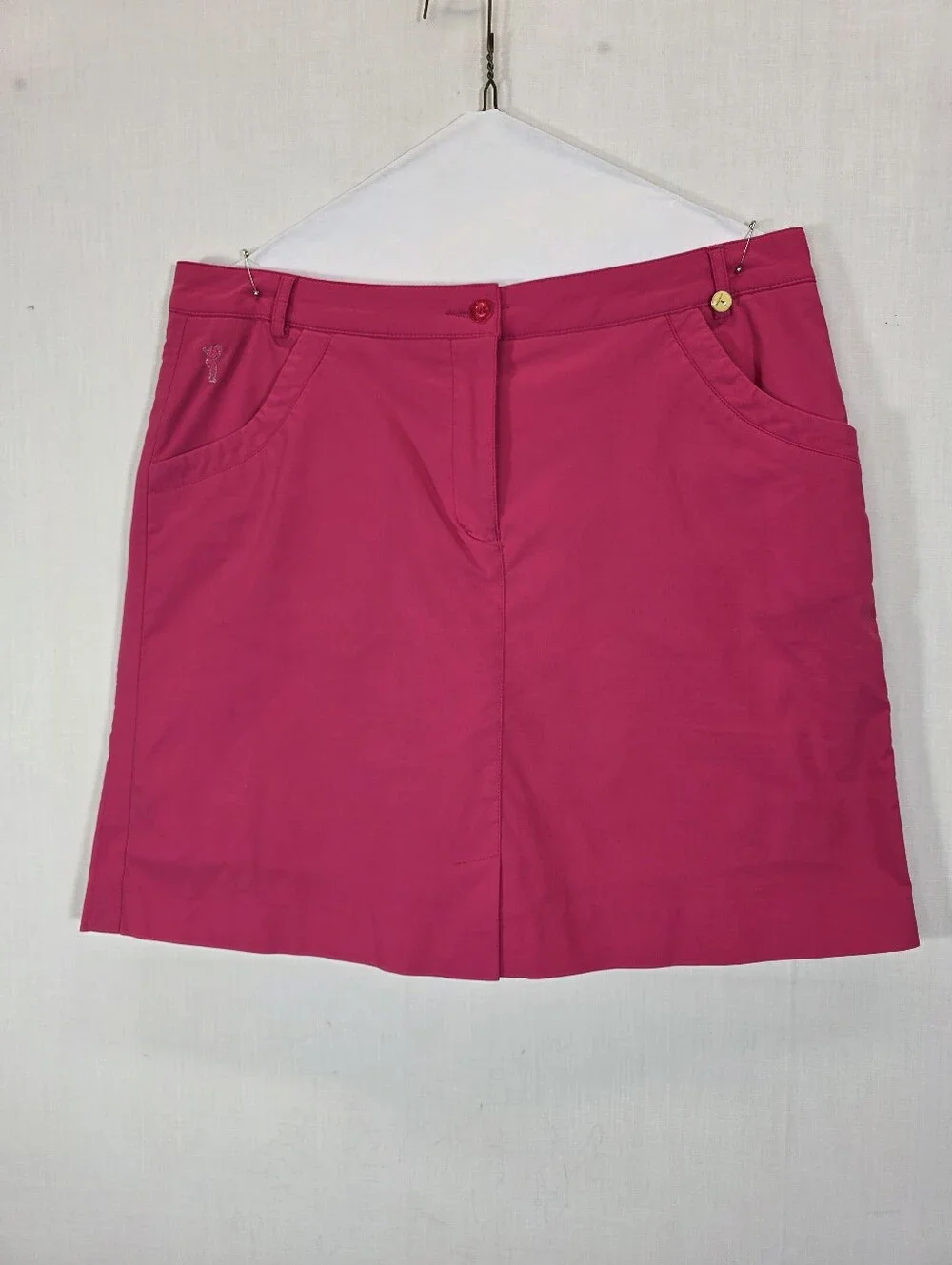 Golfino Matching Golf Set Pink Sleeveless Polo Shirt & Skort Set Size 10